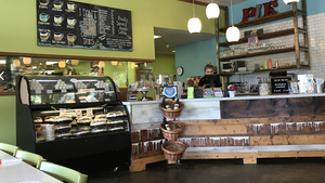 Inside of Pie in the Sky Pie Co in Conroe, TX