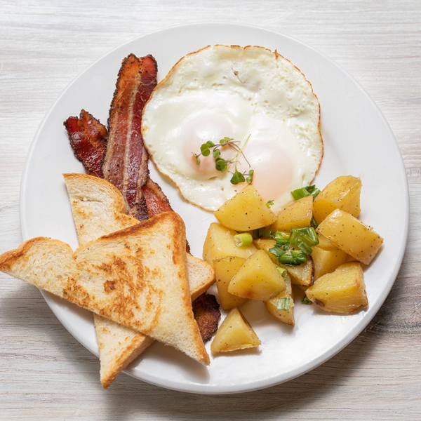 Best Breakfast Plate in Conroe, TX at Pie in the Sky Pie Co. 