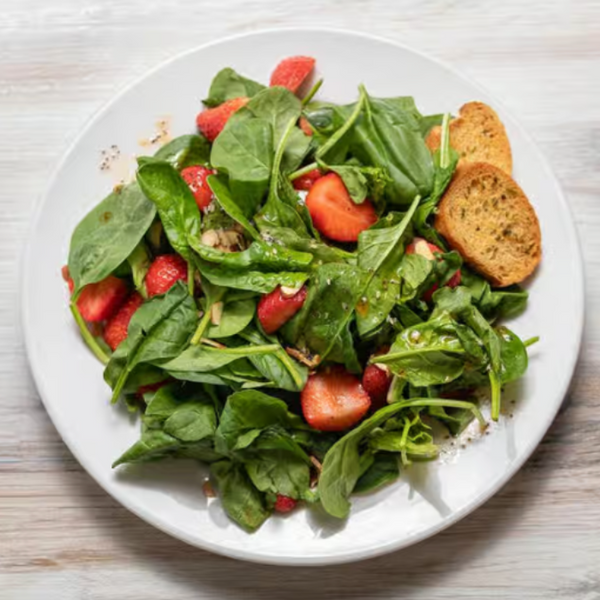 Best Strawberry Spinach Salad in Conroe, TX at Pie in the Sky Pie Co