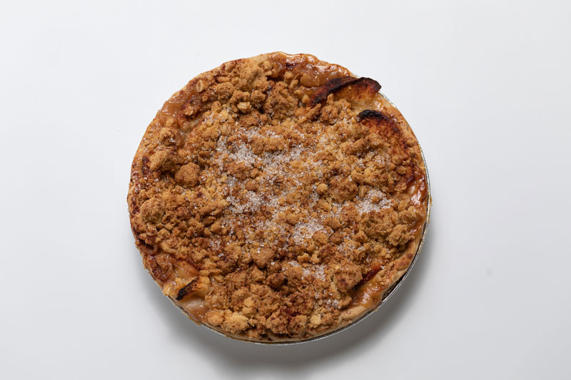 9-Inch Apple Streusel Pie