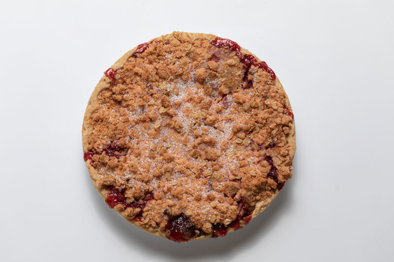 9-Inch Strawberry Rhubarb Pie